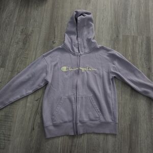 Champion Kids Purple Zip-Up Jacket
